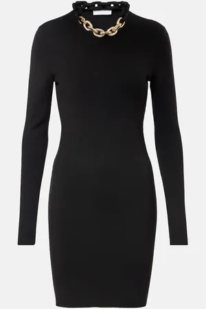Paco rabanne Vestido corto con cadena