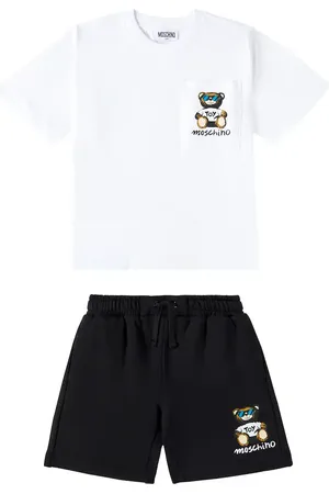 Moschino Set Teddy Bear de camiseta y shorts