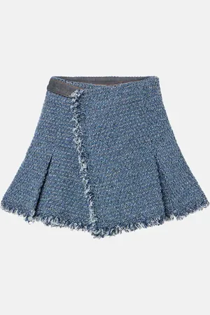 SACAI Shorts Punching en denim