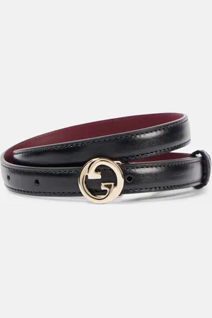 Gucci Cinturón Blondie de piel