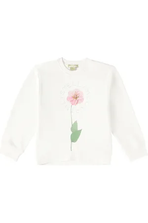 Stella McCartney Sudadera en jersey de algodón floral