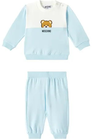 Moschino Bebé - set de camiseta y shorts de algodón