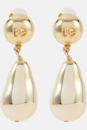 Dolce & Gabbana Pendientes Pebble con colgante