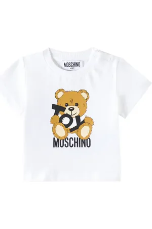 Moschino Bebé - camiseta en jersey de algodón