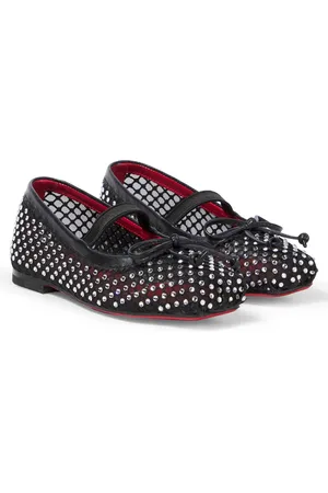 Christian Louboutin Bailarinas Baballet adornadas