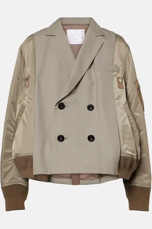 SACAI Chaqueta bomber cruzada