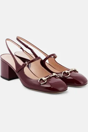 Gucci Salones Mary Jane de charol con Horsebit