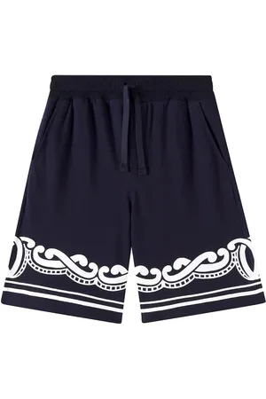 Dolce & Gabbana Shorts Bandana en piqué de algodón