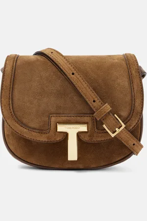 Tom Ford Bolso al hombro Wallis Mini de ante
