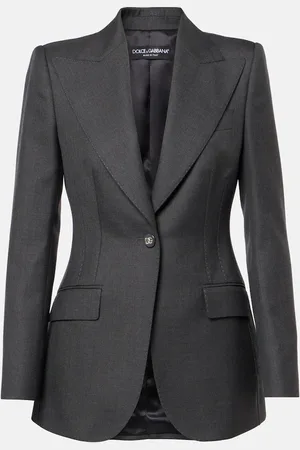 Dolce & Gabbana Blazer de lana virgen