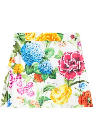 Dolce & Gabbana Shorts en mezcla de algodón floral