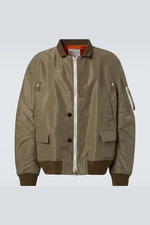 SACAI Chaqueta bomber de sarga técnica