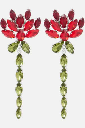 Simone Rocha Pendientes largos adornados