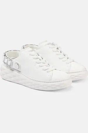 Jimmy Choo Zapatillas Diamond Maxi de piel