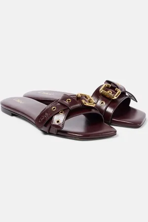 Chloé Chloé Sandalias Mae de piel adornadas