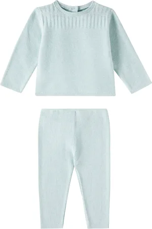 BONPOINT Bebé - set Gavin de jersey y pantalones de algodón