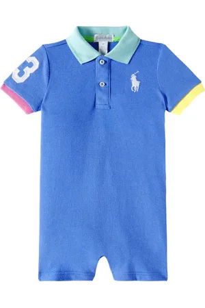 Ralph Lauren Bebé - mono de algodón