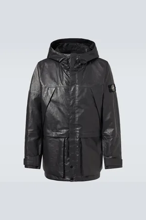 Stone Island Parka Compass de organza de piel