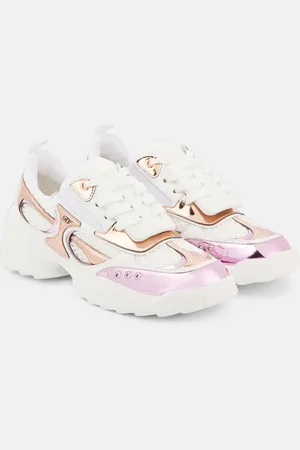 Roger Vivier Zapatillas Viv" on the Run de piel