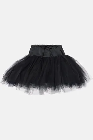 Simone Rocha Minifalda de tul a capas