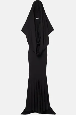 MAGDA BUTRYM Vestido largo en mezcla de seda