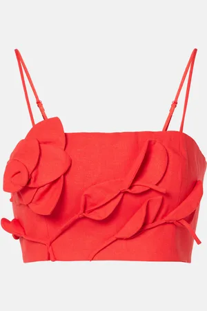 Farm Rio Top con aplique floral