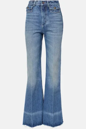 Chloé Chloé Jeans flared de tiro alto