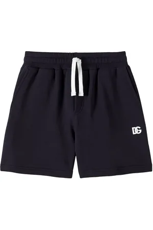 Dolce & Gabbana Shorts en jersey de algodón con logo
