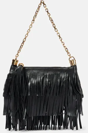 Chloé Chloé Bolso al hombro Chloé Foulard de piel con flecos