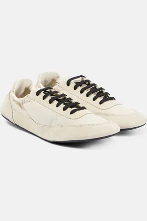 Prada Zapatillas Collapse de Re-Nylon con ante