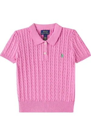 Ralph Lauren Jersey en punto trenzado de algodón
