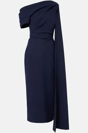 Roksanda Vestido de fiesta drapeado Maite de crepé