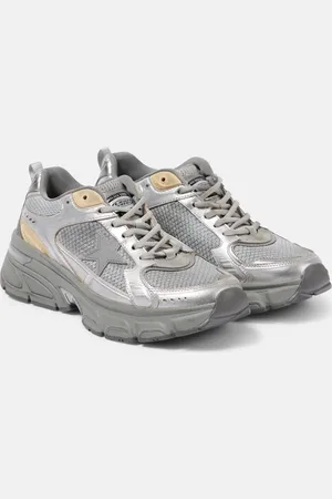 Golden Goose Zapatillas Lightstar de piel y malla