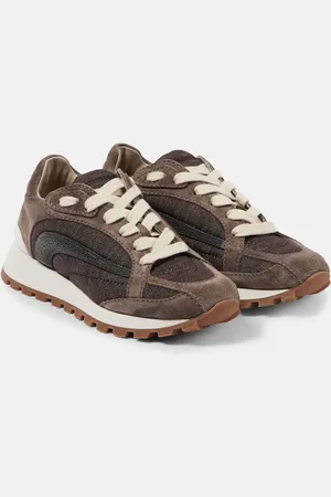 Brunello Cucinelli Zapatillas de ante