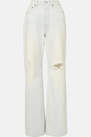 Acne Studios Jeans rectos Shorebreak con rotos