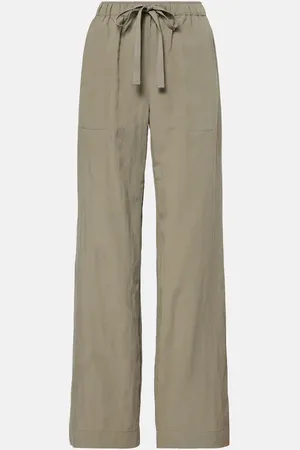 Vince Pantalones anchos de tiro alto