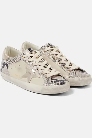 Golden Goose Zapatillas Super-Star de piel grabada