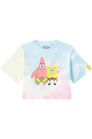 Stella McCartney Camiseta de algodón tie-dye