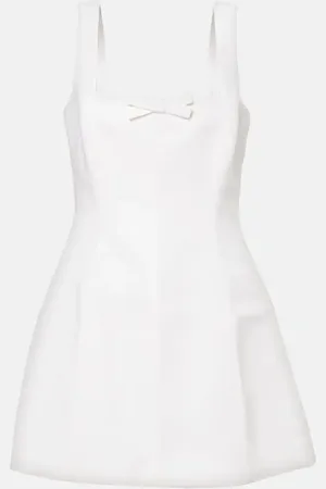 Markarian Vestido corto Corinne de faya de seda
