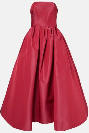 Carolina Herrera Vestido de cóctel de seda con cinturón