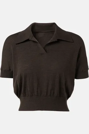 Khaite Polo Morgane de mezcla de lana