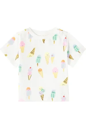 Stella McCartney Bebé - camiseta en jersey de algodón