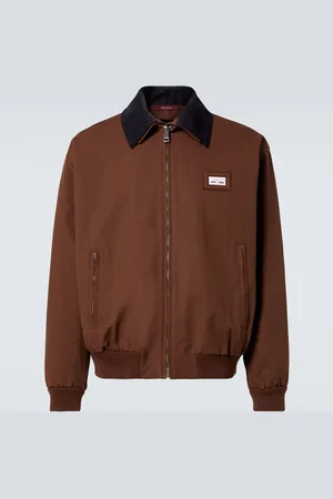 Gucci Chaqueta de lona de algodón