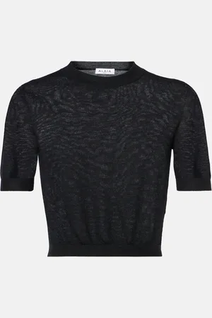Alaïa Alaïa Crop top de cachemir