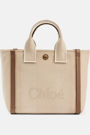 Chloé Chloé Bolso Chloé Carry Small de lona