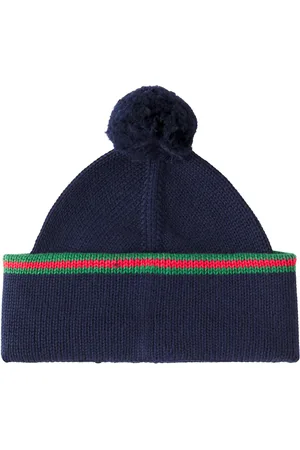 Gucci Gorro de algodón con Web