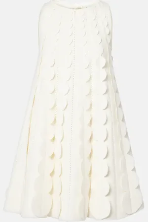 Oscar de la Renta Vestido midi Abstract Brushstroke