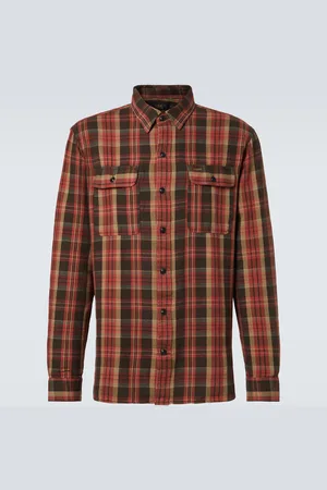Ralph Lauren Camisa de algodón a cuadros