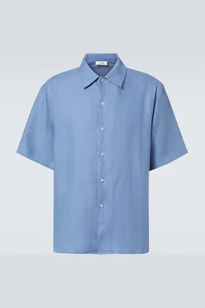 COMMAS Camisa bowling de lino