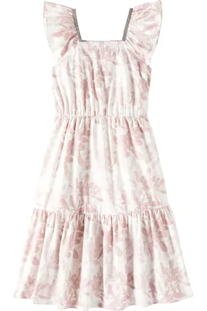 Brunello Cucinelli Vestido de popelín con cuentas Monili